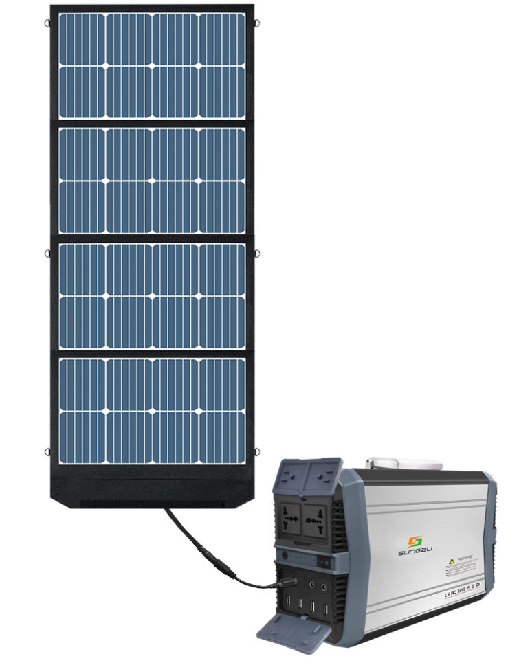 300W Portable Solar Generator